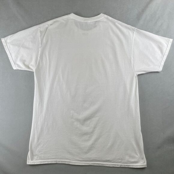 Kendrick Lamar DAMN Shirt Mens L White TDE Graphic Hip Hop Culture Tee 2017 Tour - Picture 4 of 6